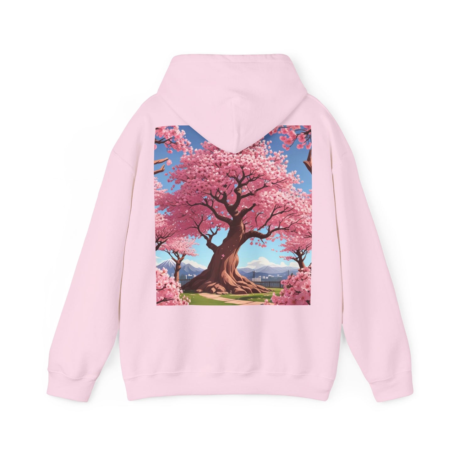 Sakura Serenity Heavy Hoodie