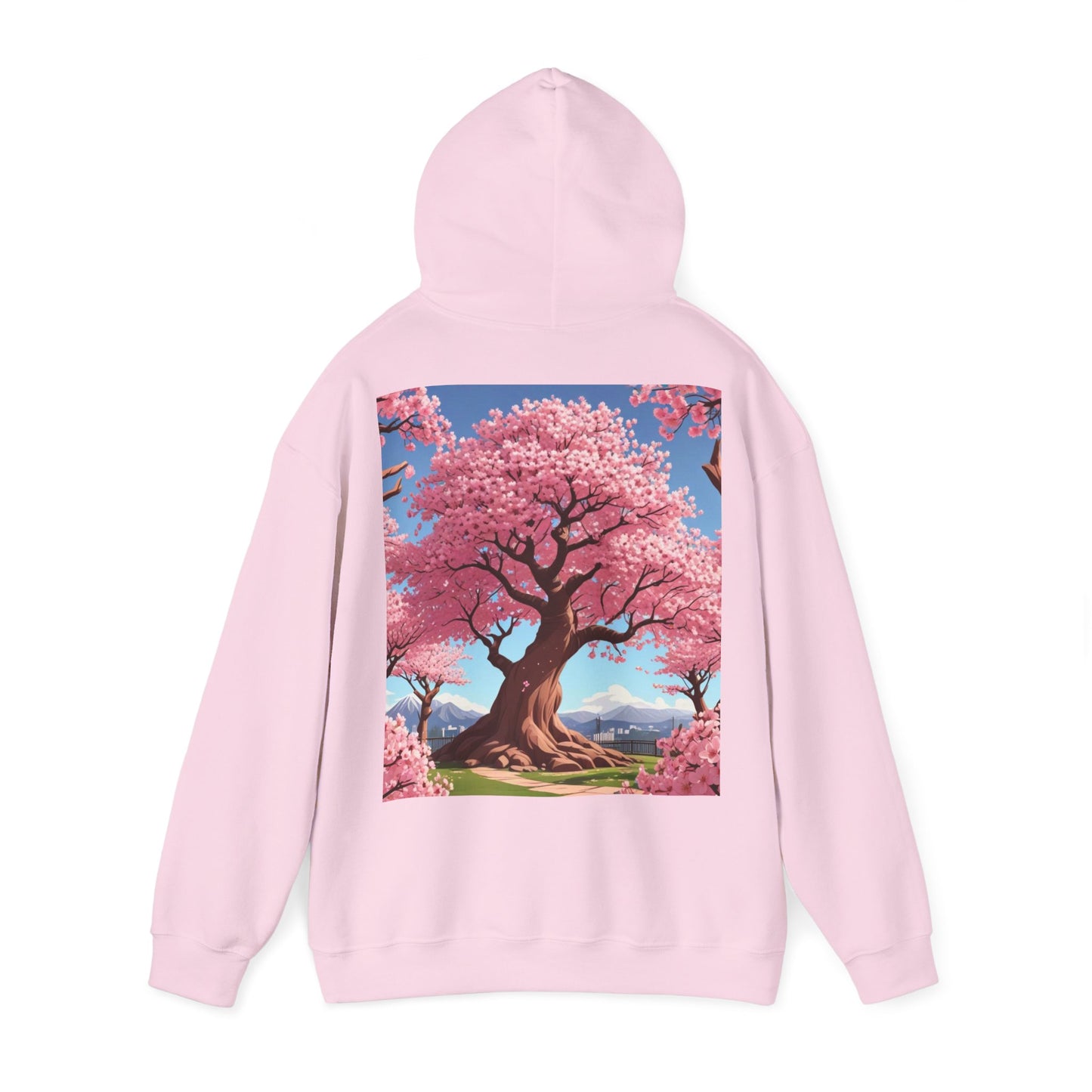 Sakura Serenity Heavy Hoodie