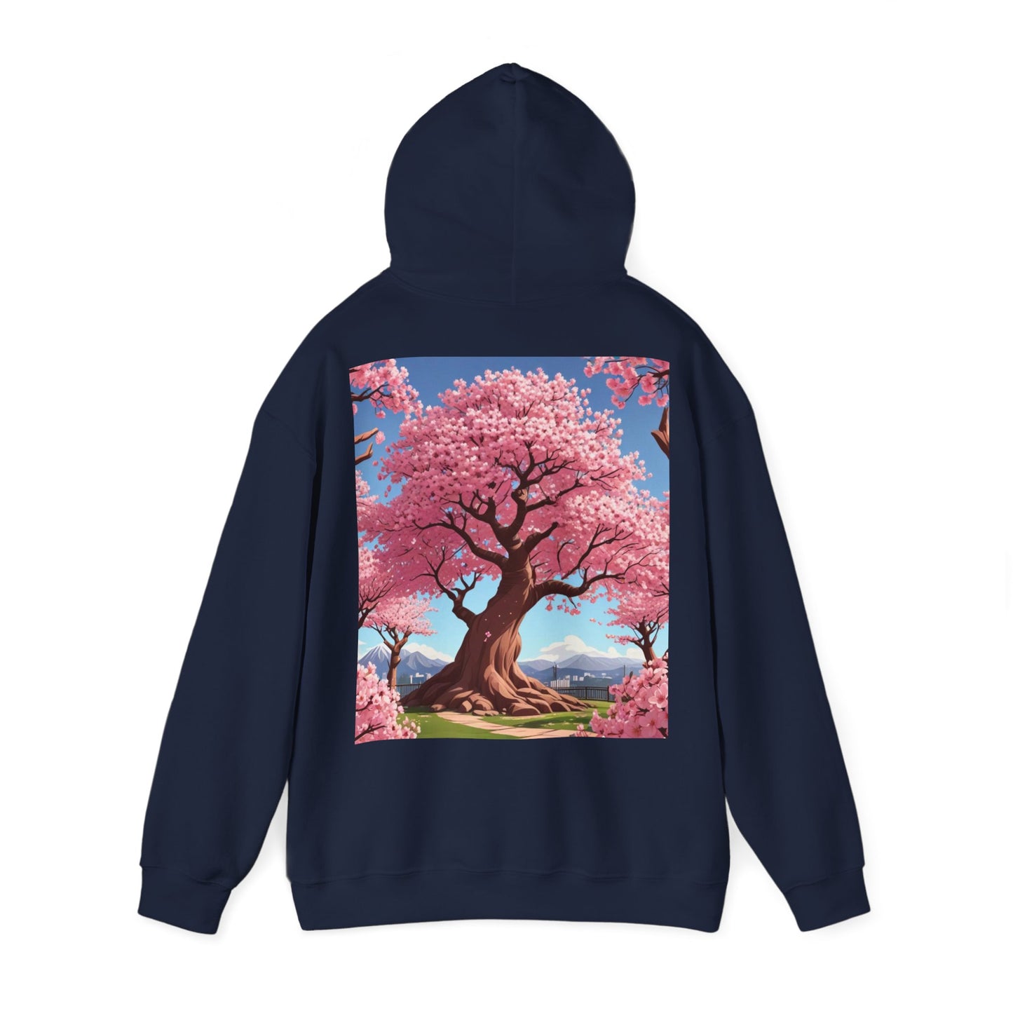 Sakura Serenity Heavy Hoodie