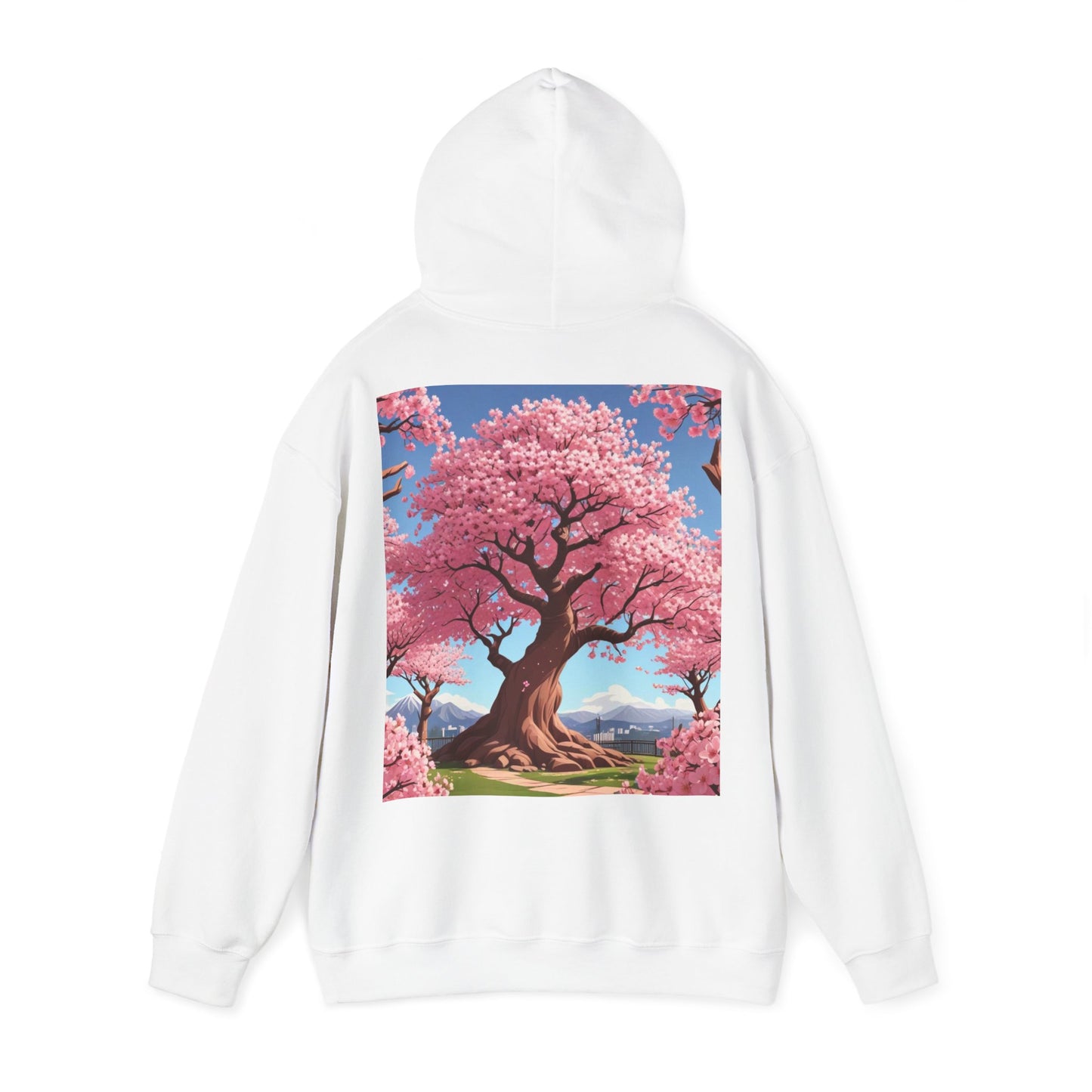 Sakura Serenity Heavy Hoodie