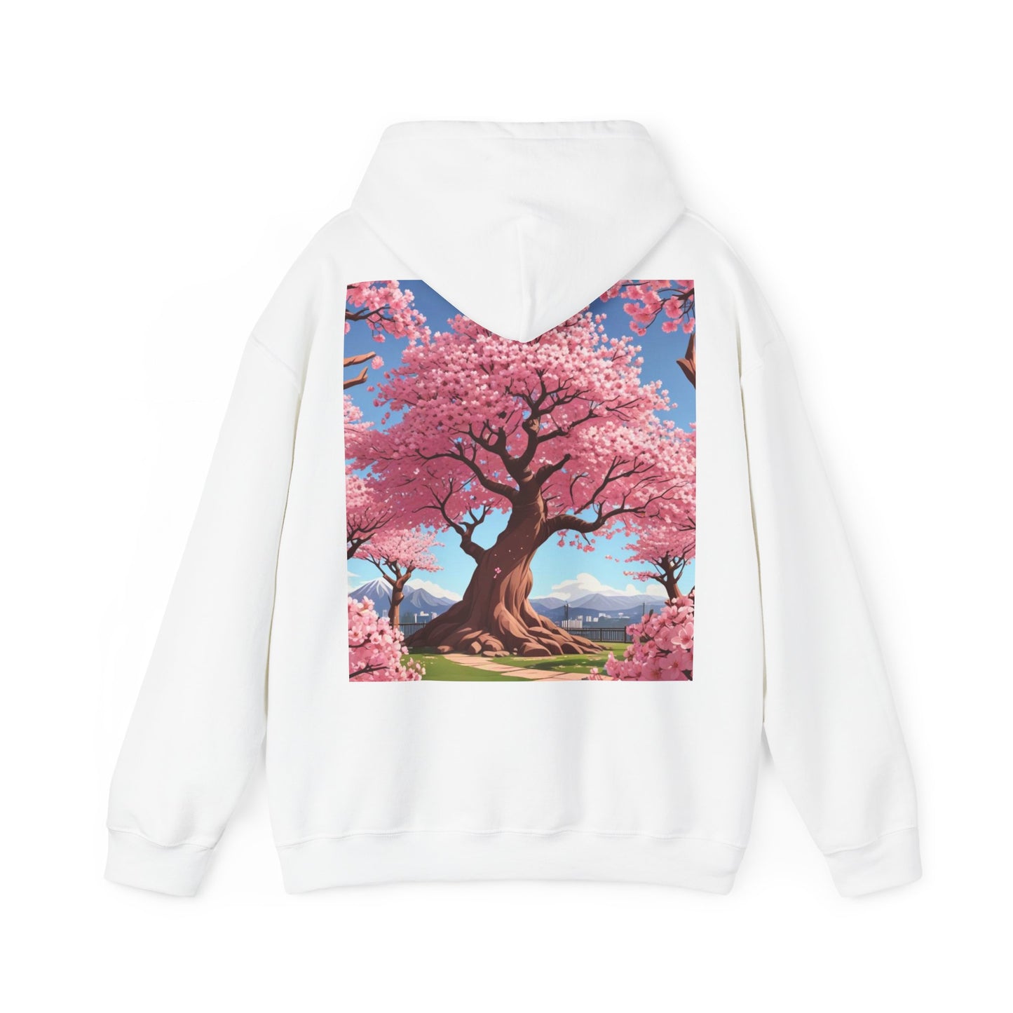 Sakura Serenity Heavy Hoodie